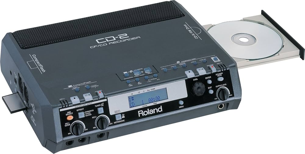 Roland　CD-2i Roland CD-2i CD/SD Battery Powered Recorder | Guitar Center